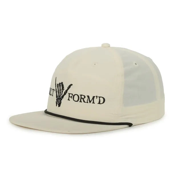5 Panel High Crown w/Cord