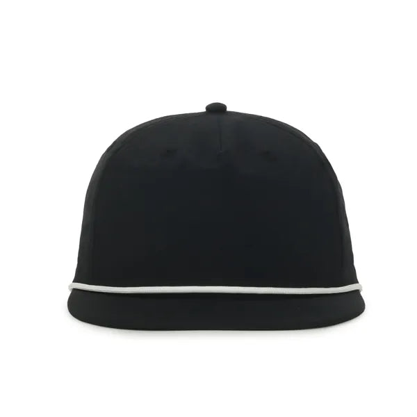 5 Panel High Crown w/Cord