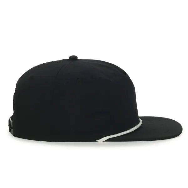 5 Panel High Crown w/Cord
