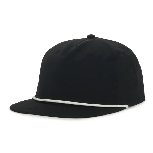5 Panel High Crown w/Cord
