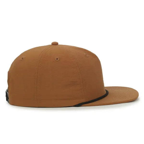 5 Panel High Crown w/Cord