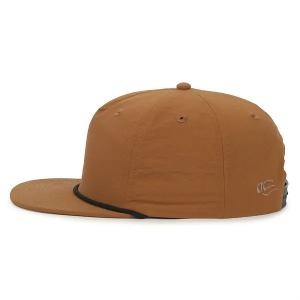 5 Panel High Crown w/Cord