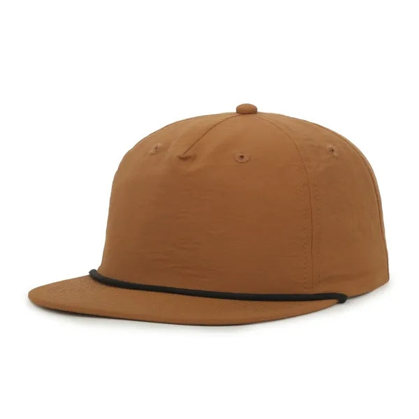 5 Panel High Crown w/Cord