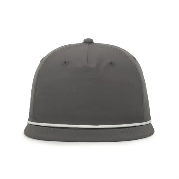 5 Panel High Crown w/Cord