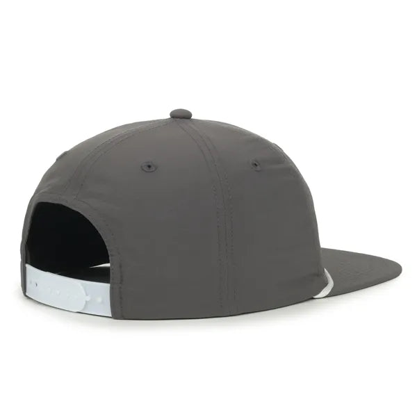 5 Panel High Crown w/Cord