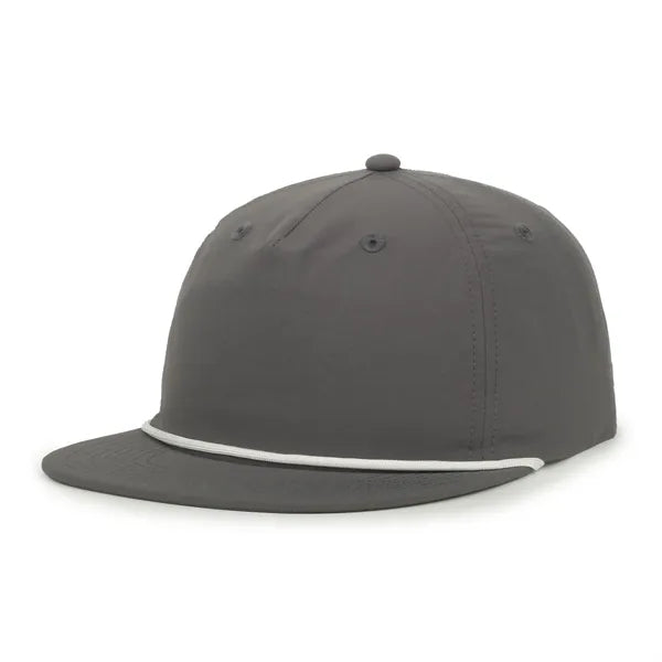 5 Panel High Crown w/Cord