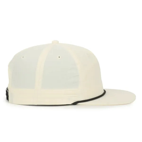 5 Panel High Crown w/Cord