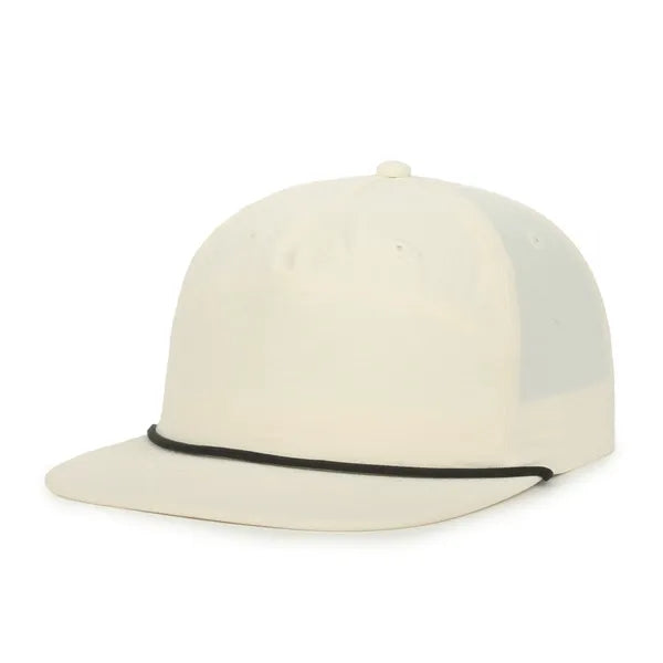 5 Panel High Crown w/Cord