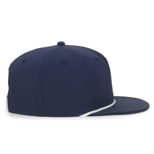 5 Panel High Crown w/Cord