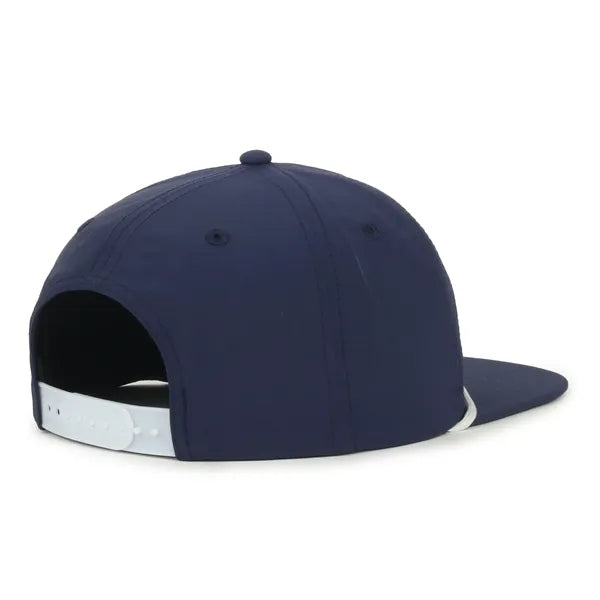 5 Panel High Crown w/Cord