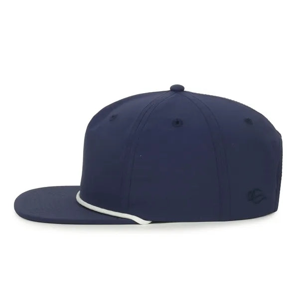 5 Panel High Crown w/Cord