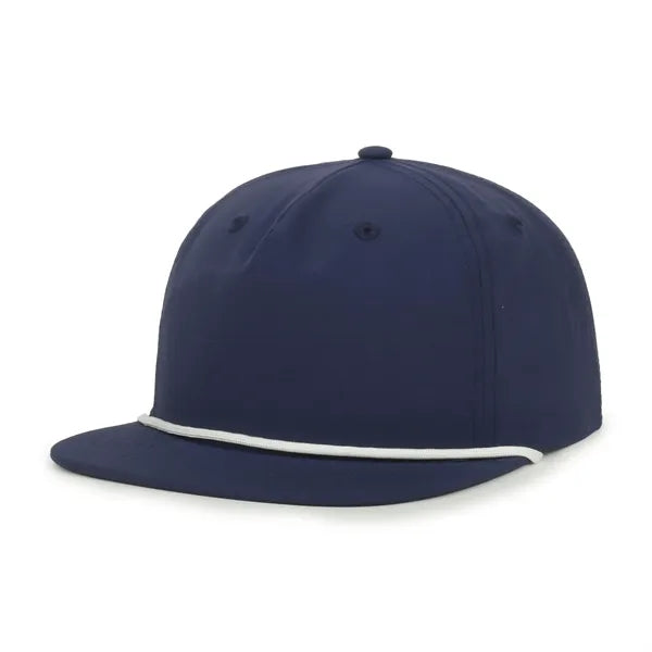 5 Panel High Crown w/Cord