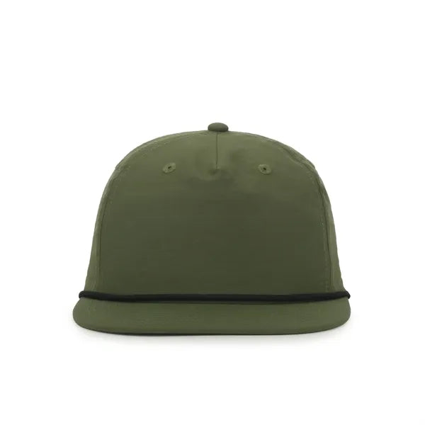 5 Panel High Crown w/Cord