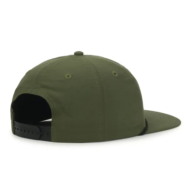 5 Panel High Crown w/Cord