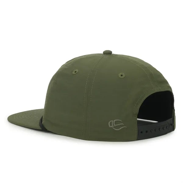 5 Panel High Crown w/Cord