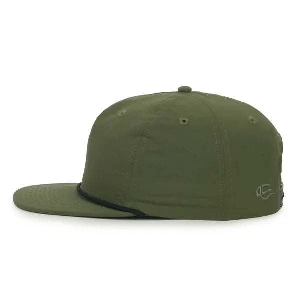5 Panel High Crown w/Cord