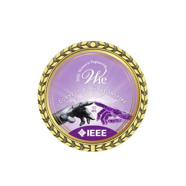 NFC Challenge Coin w/ Wreath Border (1.75")