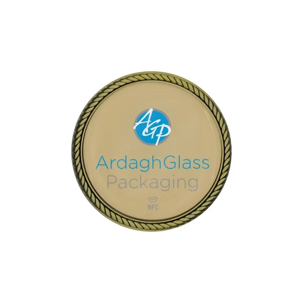 NFC Challenge Coin w/ Rope Border (1.75")