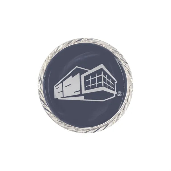 NFC Challenge Coin w/ Oblique Border (1.75")