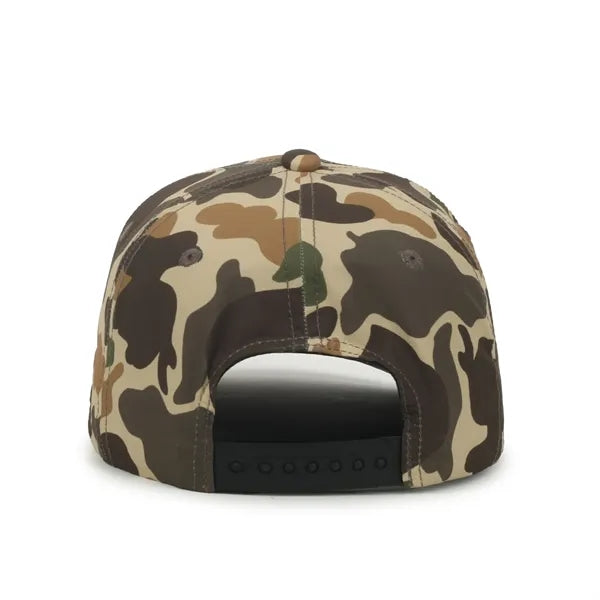 5 Panel Cap With Slight Pre-Curved Visor