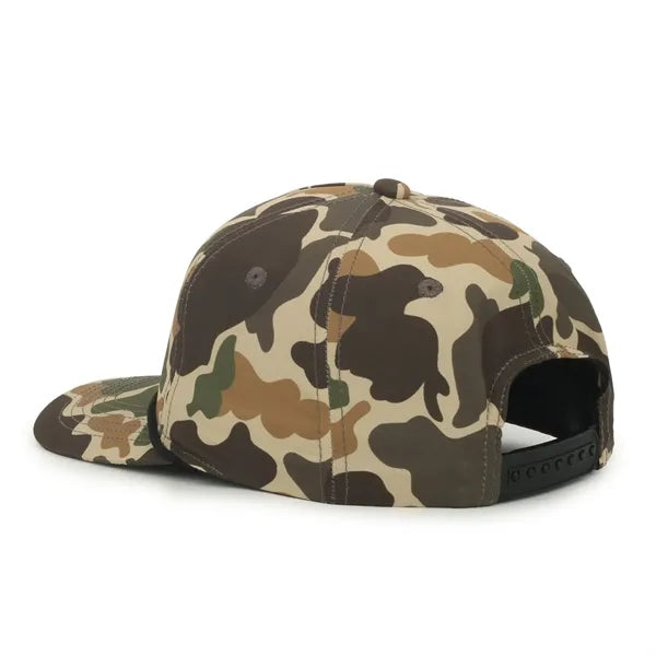 5 Panel Cap With Slight Pre-Curved Visor