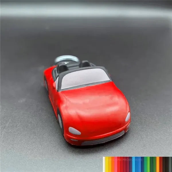 Convertible Car Shaped Stress Reliever with Keychain