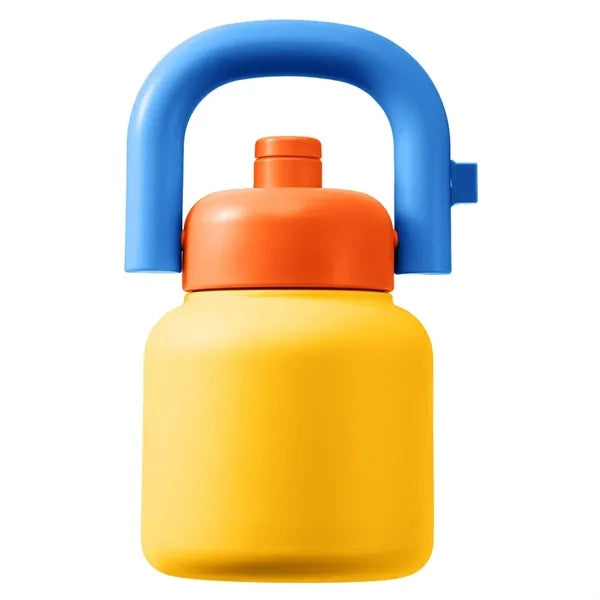 Leak-Proof Vacuum-Insulated Adorable Bottle with Handle