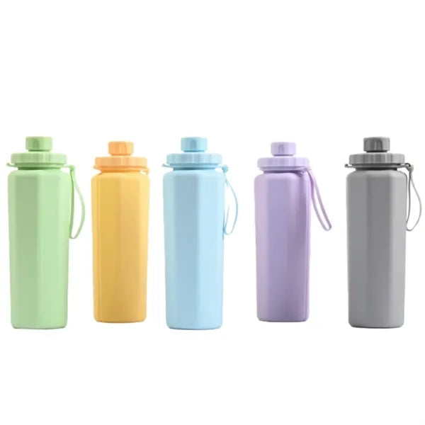 Collapsible Silicone Travel Bottle 20oz Leakproof