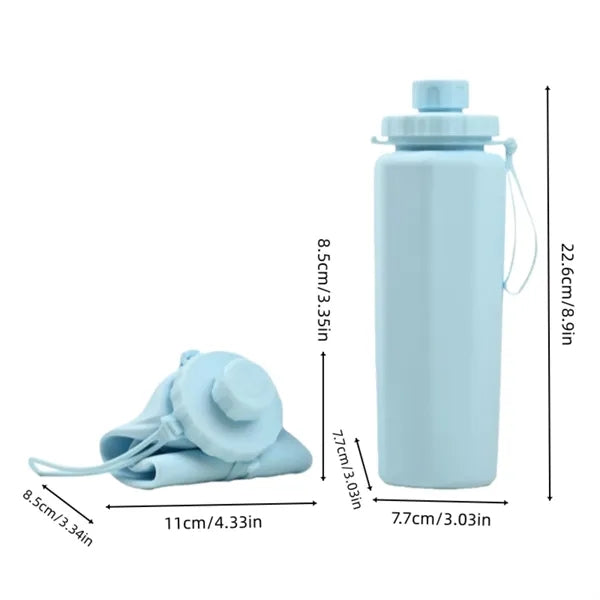 Collapsible Silicone Travel Bottle 20oz Leakproof