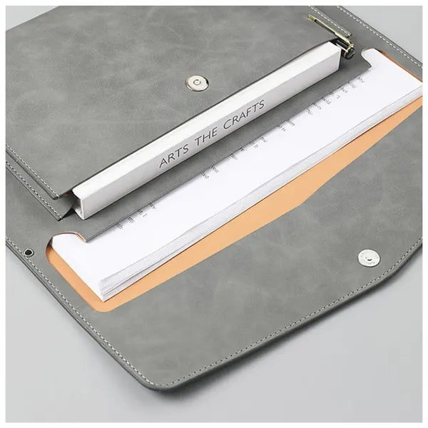 PU Leather A4 File Folder