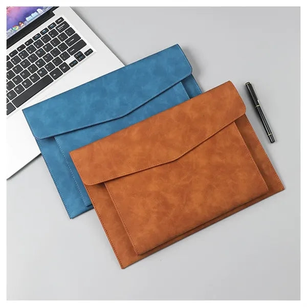 PU Leather A4 File Folder