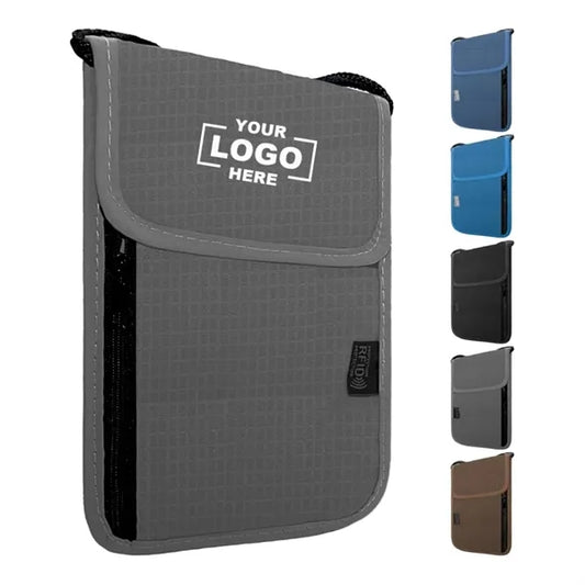Travel Neck Wallet with RFID Blocking