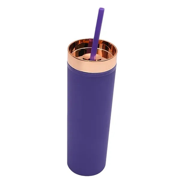 16 Oz Stainless Steel Insulated Tumbler Double Wall Cup