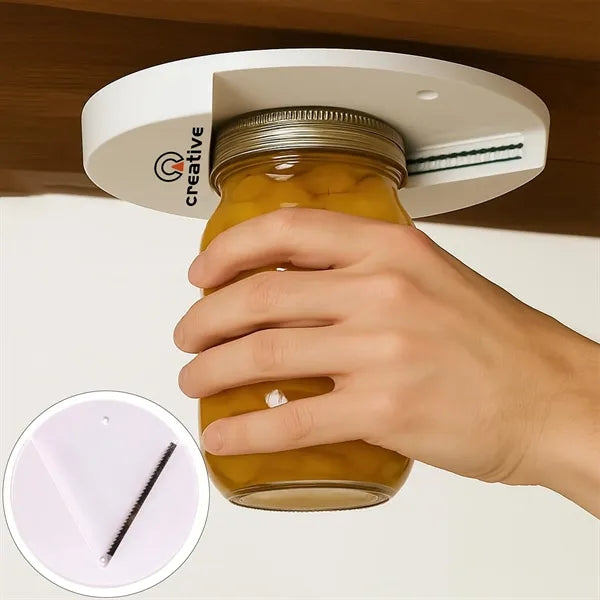 Under Cabinet Lid Jar Opener