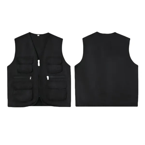 Multi-Pocket Safety Work Vest