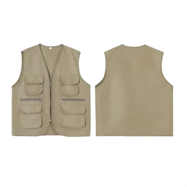 Multi-Pocket Safety Work Vest