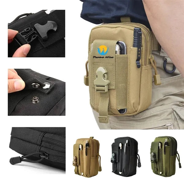 Organized Compartments Durable Compact Tactical Pouch