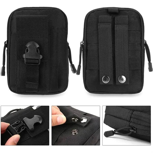 Organized Compartments Durable Compact Tactical Pouch