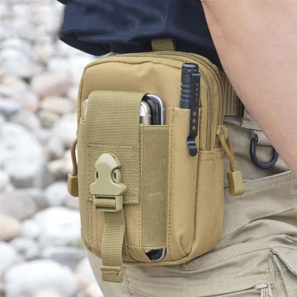 Organized Compartments Durable Compact Tactical Pouch