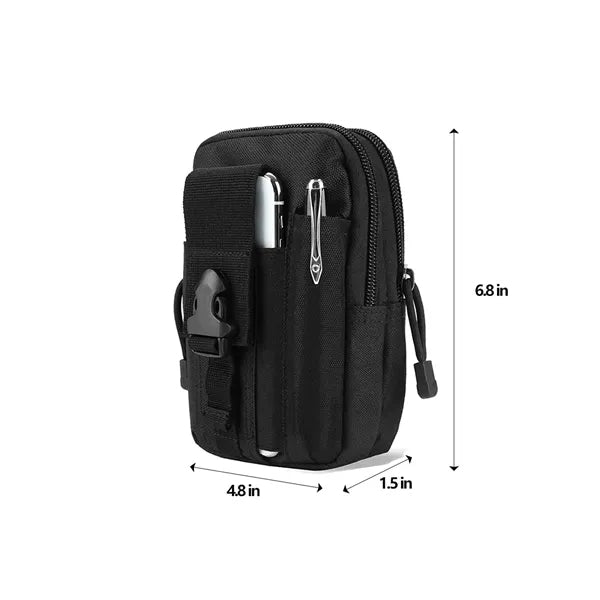 Organized Compartments Durable Compact Tactical Pouch