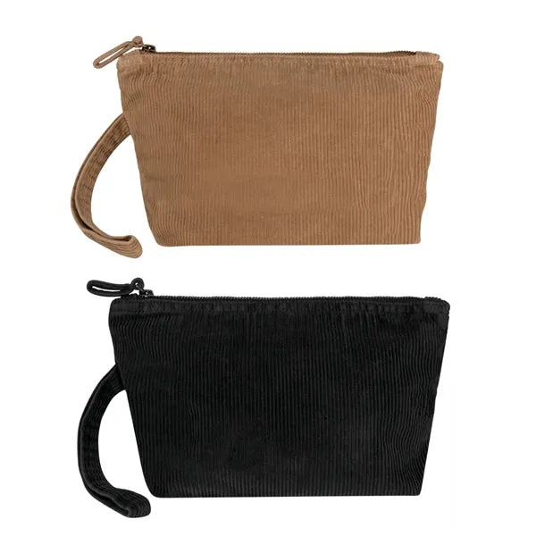 Eco-Friendly Corduroy Cosmetic Bags