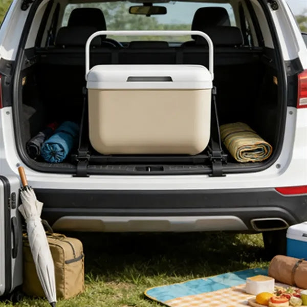 Insulated Portable Cooler with Ice Retention
