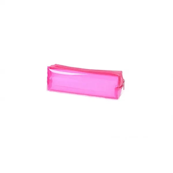 Large Capacity Clear PVC Zipper Pencil Case