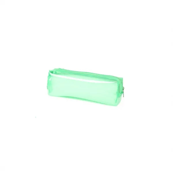 Large Capacity Clear PVC Zipper Pencil Case