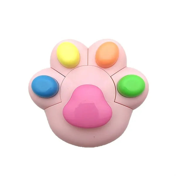 5 Color Cat Paw Highlighter