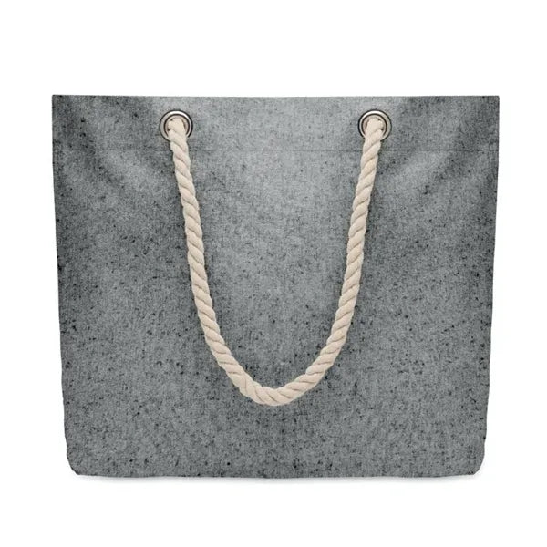 Cord Handle Beach Bag