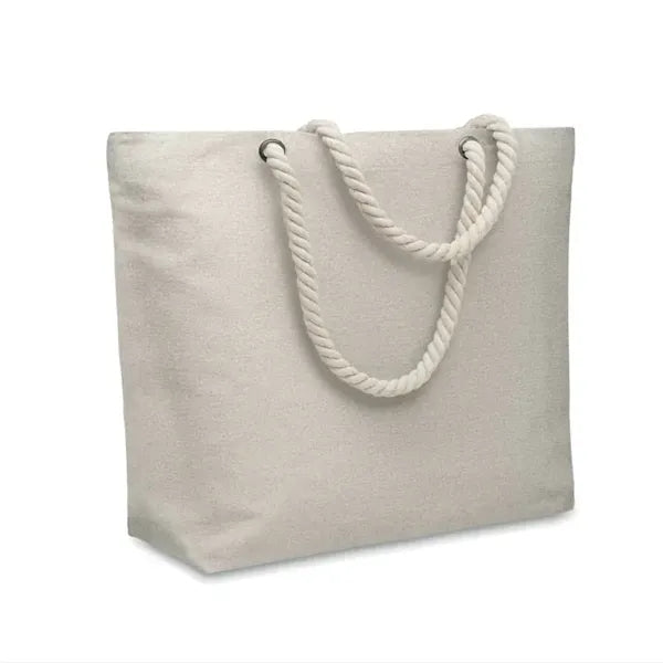 Cord Handle Beach Bag