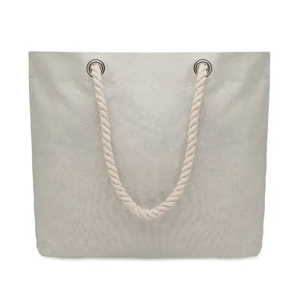 Cord Handle Beach Bag