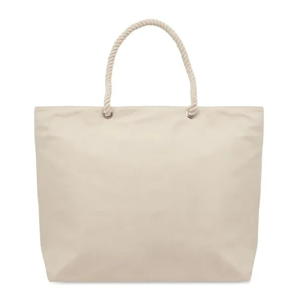 Cord Handle Beach Bag
