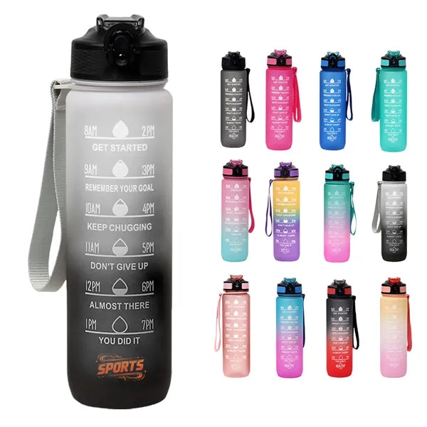 34 Oz Outdoor Gradient Sports Water Bottle
